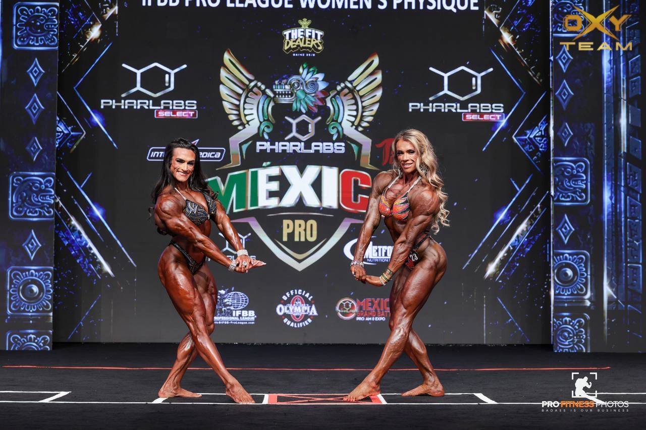 Юлия Глазычева — серебро на профессиональном турнире IFBB Pro в Мексике!